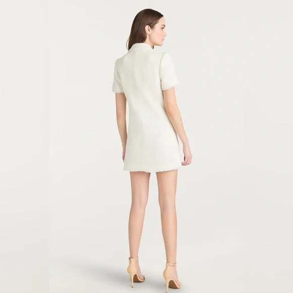 Cinq a Sept Pammy Dress- Gardenia - Picture 5 of 6